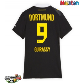 Borussia Dortmund Serhou Guirassy #9 Vieraspaita Naisten 2026-27 Lyhythihainen